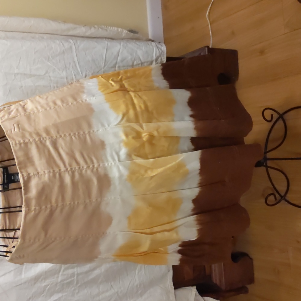 inc intl concepts sz 10p brown/beige/yellow